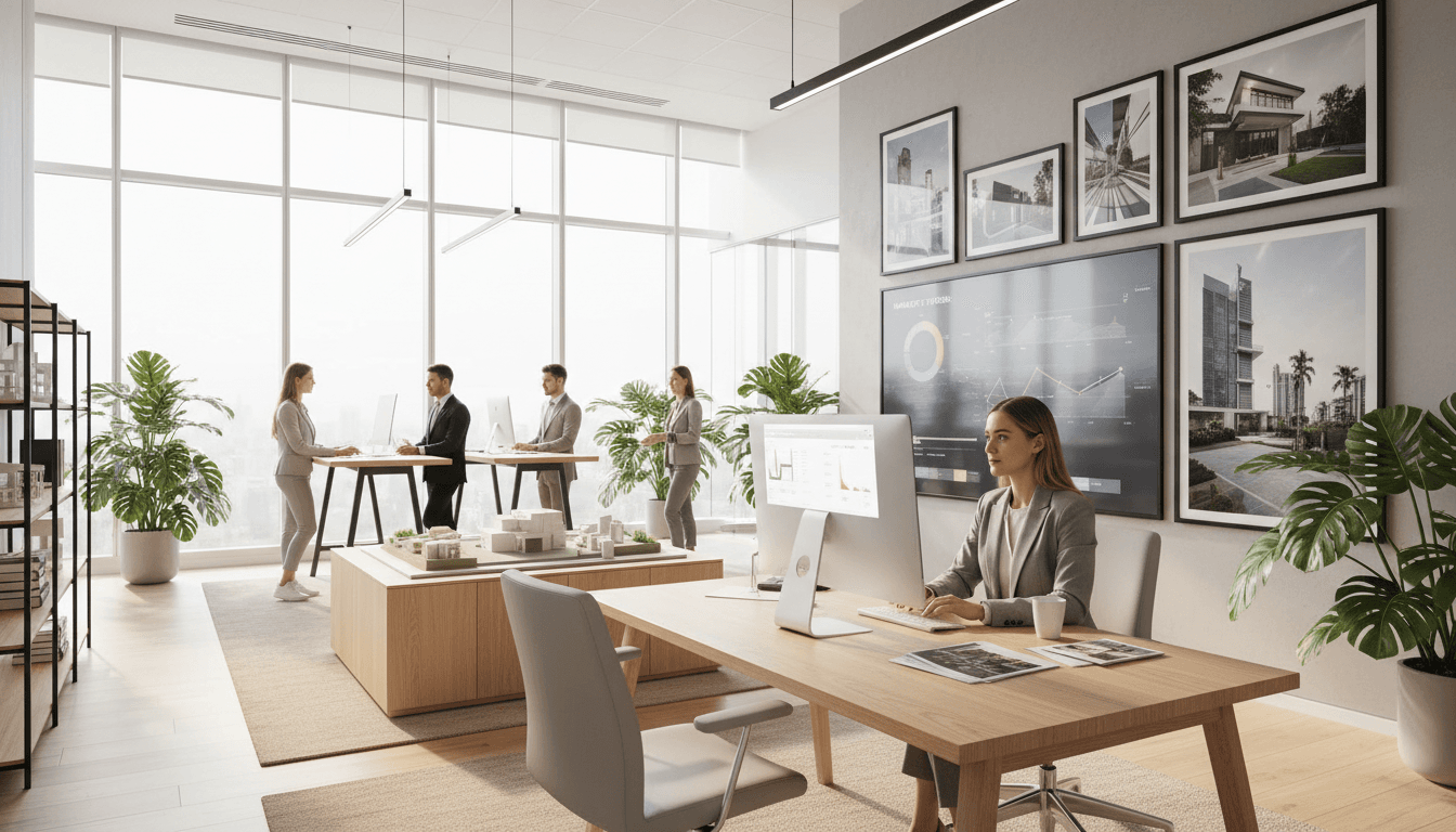 Josh Habtamu discussing property options with homeowner